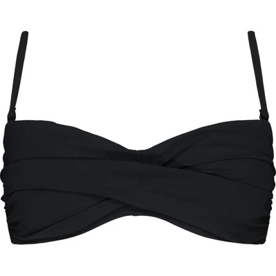 Barts Дамско бикини горнище Barts Women's Solid Twisted Bandeau Bikini top - Black - размер 42 (EU) (150-6469-0114)