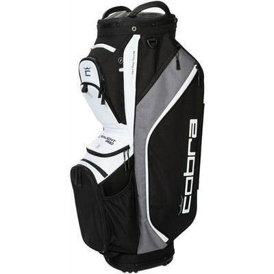 Cobra Golf Ultralight Pro Cart Bag Black/White Чантa за голф