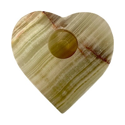 Top textil Onyx Svícen Srdce