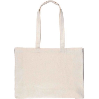 Nákupná taška Harrier z bavlny Oeko-Tex (280 gsm)., hnedá khaki