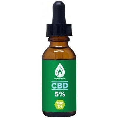 Fair CBD olej 5% CBD 5% CBN 5% CBG s 1% THC objem 10ml