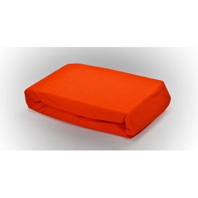 Stanex Froté napínací prostěradlo oranžové 200x200
