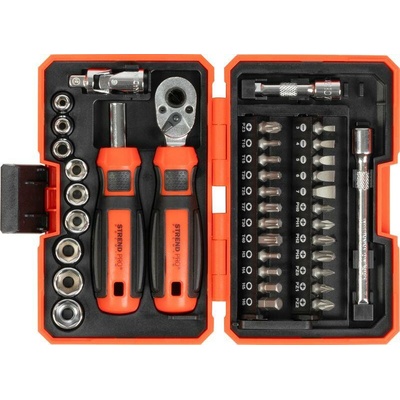 Slovakia Trend Strend Pro 2250872 - Sada skrutkovačov Premium, 38 dielna, torx + ploché + Phillips