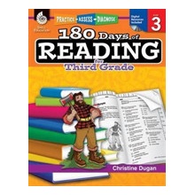 180 Days of Reading for Third Grade: Practice, Assess, Diagnose Dugan ChristinePaperback