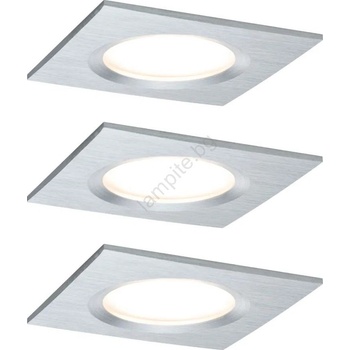 Paulmann 93895 - К-кт 3xLED/6W IP44 Димируема лампа за вграждане NOVA 230V (W4423)
