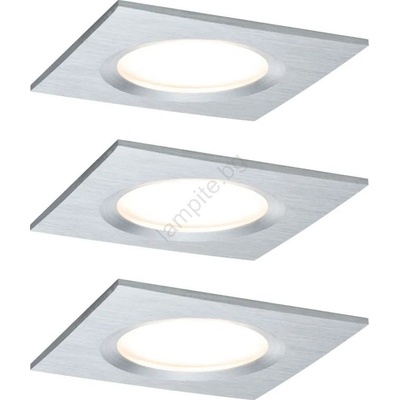 Paulmann 93895 - К-кт 3xLED/6W IP44 Димируема лампа за вграждане NOVA 230V (W4423)