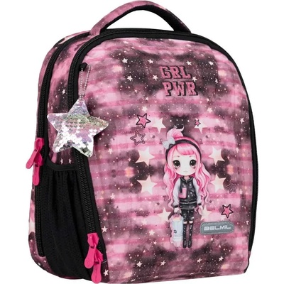 Belmil Ученическа раница Violet Pink Girl Belmil