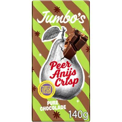 Jumbo hořká s kousky hrušky anýzu a křupavých sušenek 140 g