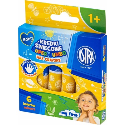 Astra voskovky Jumbo 6 ks
