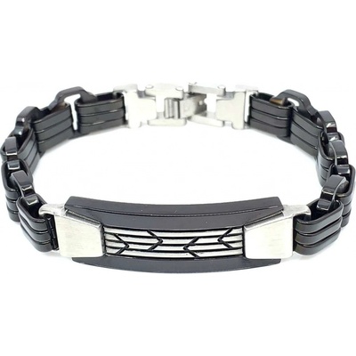 Jan Kos jewellery náramek z chirurgické oceli 12117351