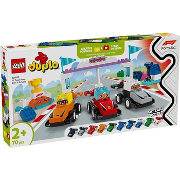 LEGO® DUPLO® - F1 Team Race Cars & Drivers (10445)