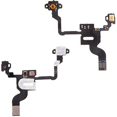 AppleMix Flex kábel s mikro vypínačom, SMD mikrofónom a senzorom priblíženia pre Apple iPhone 4 - Kvalita A
