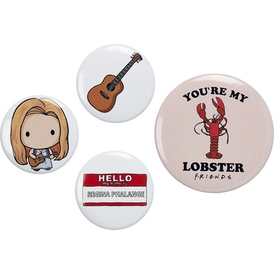 The Carat Shop Комплект значки The Carat Shop Television: Friends - Phoebe (EFTB0009)