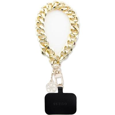 Guess GUOUCBMC4MD универсален голям ръчен ремък златист 4G Charm (GUOUCBMC4MD)