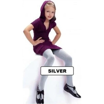 Dětské punčocháče Agatka 100 DEN silver