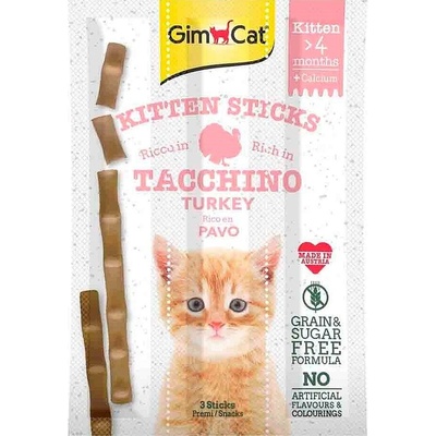 Gimpet Sticks Kitten krocan calcium 3 ks