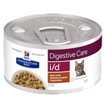 Hill's Hills Prescription Diet STEW i/d Feline - за котки с храносмилателни разстройства 82gr