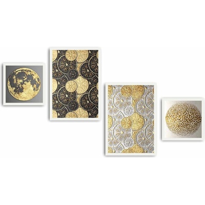 Wallity Картини в комплект 4 бр. 35x50 cm - Wallity (808AWL4860)
