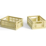 Hay Colour Crate Mini Кошници за съхранение светложълти, 2 бр (AE358-A668-AB86)