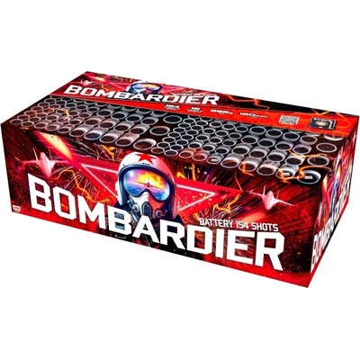 Kompaktný Ohňostroj Bombardier 154 rán multikaliber