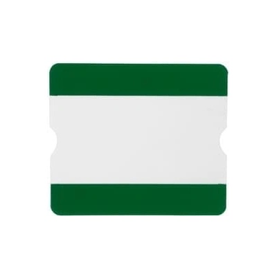 Samolepicí vyznačovací kapsy WT-5118, 1/3 A4 otevřená – PVC, zelená, 216×180 mm, balení 10 ks