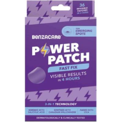GALDERMA INTERNATIONAL Benzacare Power Patch 36 ks