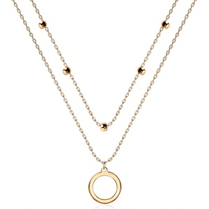 SAVICKI Кръгло колие, злато 585, 45 см