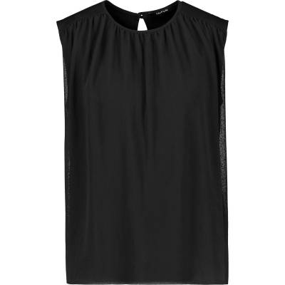TAIFUN Блуза черно, размер 42