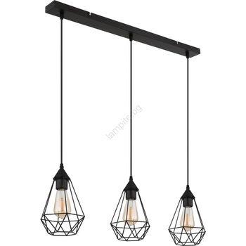 GLOBO 15745-3H - Пендел ZACHARY 3xE27/60W/230V (GL8059)