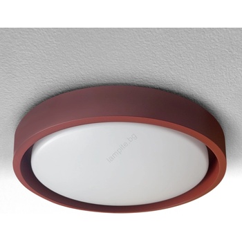 Brilagi - LED таванно осветително тяло MATTEO LED/24W/230V Ø 31 см червено (BG3193)