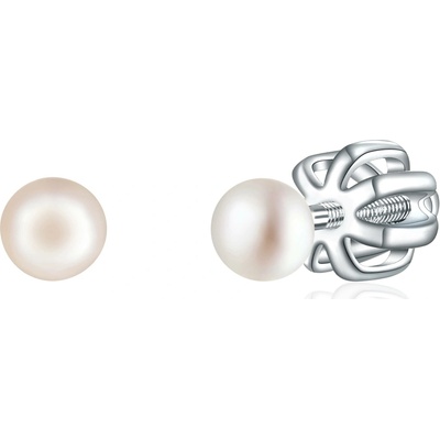 Olivie Stříbrné 3 mm náušnice PERLY AAA 9953