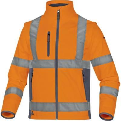 Delta Plus MOONLIGHT2 HV 2v1 softshell bunda oranžová HV