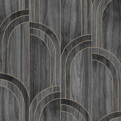 Vavex Vliesová tapeta geometrická zlatá 0,52 x 10,05 m