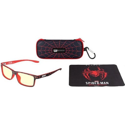 GUNNAR CRUZ MARVEL SPIDER-MAN MILES MORALES EDITION jantarová skla BLF 65 NATURAL focus