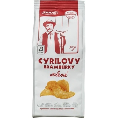 Cyrilovy brambůrky solené PREMIUM 90 g