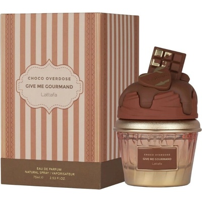 Lattafa Give Me Gourmand Choco Overdose parfumovaná voda dámska 75 ml