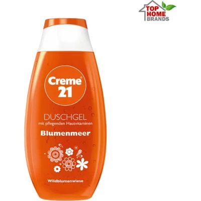 Crème 21 / Германия Душ гел Creme 21 Blumenmeer, полски цветя, 250 мл