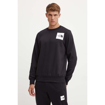 The North Face Суичър The North Face Fine Crew в черно с принт NF0A89EVJK31 (NF0A89EVJK31)