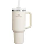 STANLEY 1913 Quencher H2.0 Flowstate Drinking Bottle with Straw 1.2L - Thermo Mug Cools 11 Hours - 48 Hours Ice Cold - Dishwasher Safe - Thermos Bottle BPA Free - Drinking Cup - Cream 2.0 - 100000144324 (10-1