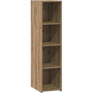 vidaXL Висок шкаф Дъб артизан 30 x 41 x 124 см Инженерна дървесина (8010940)