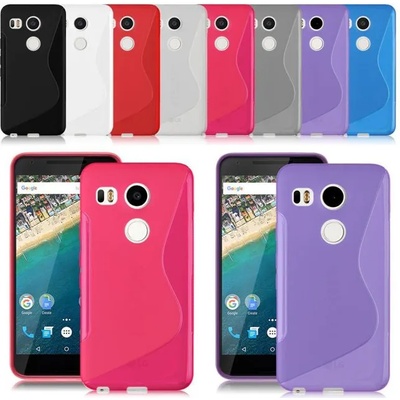 LG Nexus 5X Силиконов Калъф TPU и Протектор