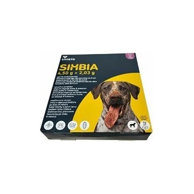 Simbia 4,50+2,03g obojek pro psy 70 cm