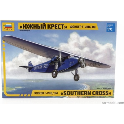 Zvezda Airplane Southern Cross 1929 1:72