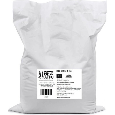 Život bez lepku BIO jáhly 5 kg