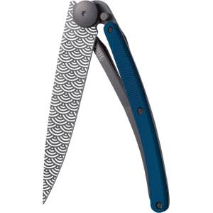 DEEJO 1gm037 tattoo aluminum / Ултралеко джобно ножче с алуминиева дръжка (1gm037)