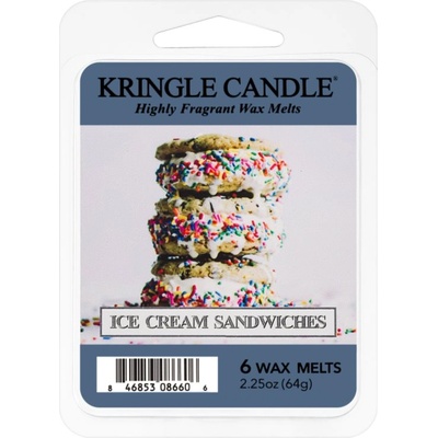 Kringle Candle Ice Cream Sandwiches восък за арома-лампа 64 гр