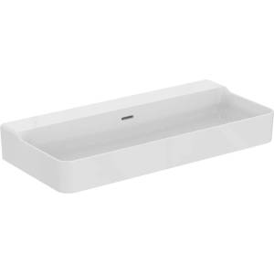 Ideal Standard Atelier Conca стенен умивалник 100 см, гланцово бял, с отвор за преливник (T383401)