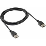 Akyga Cable USB A / USB A 1.8m AK-USB-06