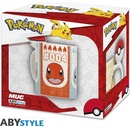 ABYstyle Hrnek Pokémon Kanto starters 3D Pokeball 460 ml