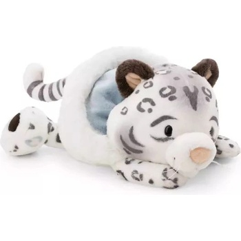 NICI Nici: Плюшено снежно леопардче Елени Сноубел, с шапка, легнало - 45 см (62426)